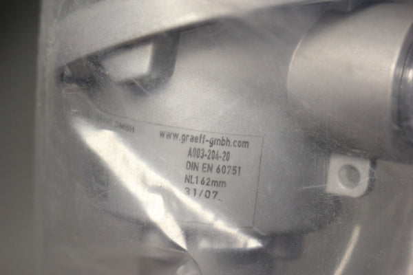 NEW GRAFF THERMOMETER TEMPERATURE SENSOR A003-204-20 IN ENCLOSURE