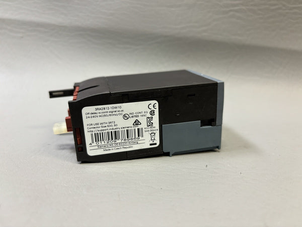 UNUSED Siemens Sirius Time Relay 3RA2812-1DW10