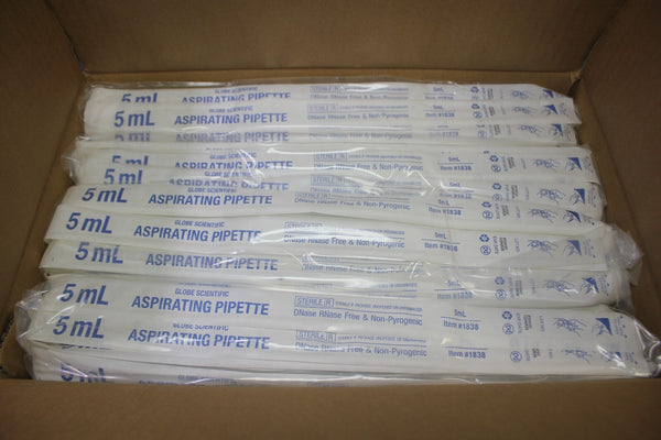 THOMAS SCIENTIFIC ASPIRATING PIPETTE 5ML STANDARD TIP 1838 300 PCS