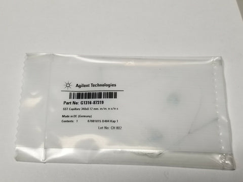 New Agilent Capillary ST 340x0.12mm m/m n-s/n-s G1316-87319