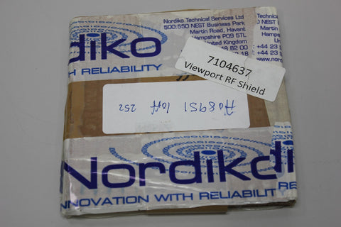 Nordiko RF Viewport Shield Sputtering System @ 4"x4"