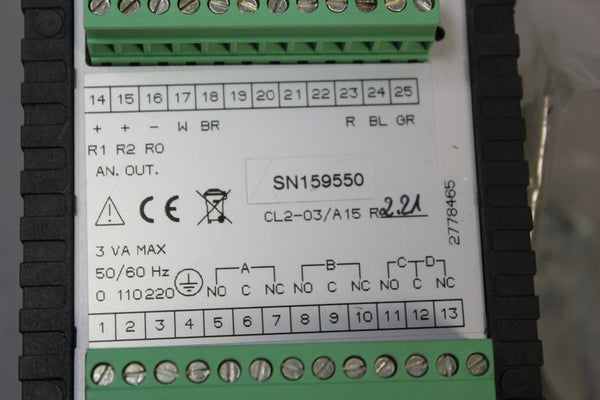 NEW ATI RESIDUAL CHLORINE MONITOR CL2-03/A15