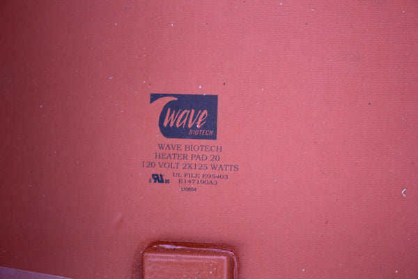 NEW GE/WAVE BIOTECH HEATER PAD 20  WV003722