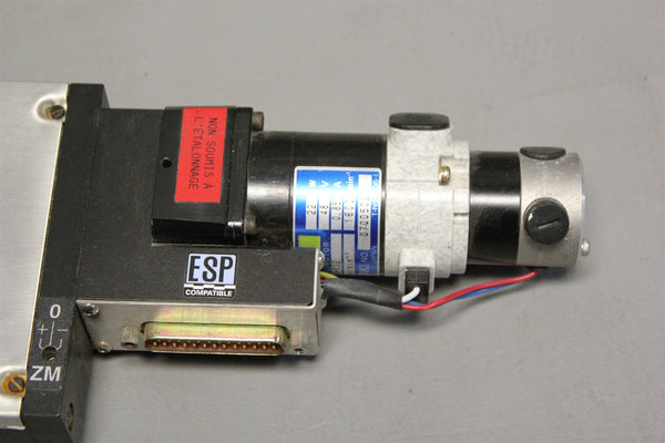 NEWPORT PRECISION LINEAR STAGE WITH SERVO MOTOR UTM100CC1HL & UE404CC