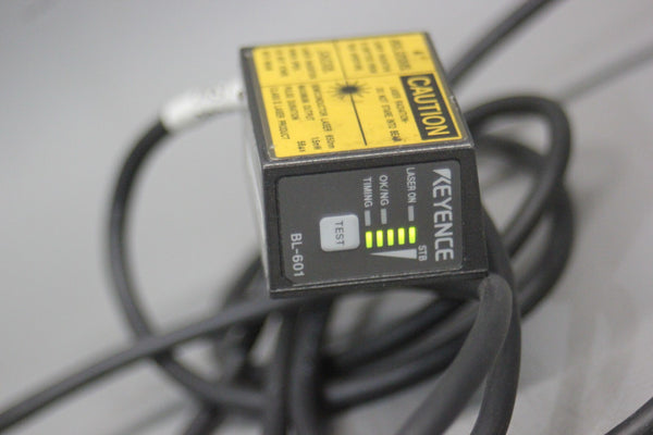 KEYENCE LASER BARCODE READER & LASER BL-601 BL-U2