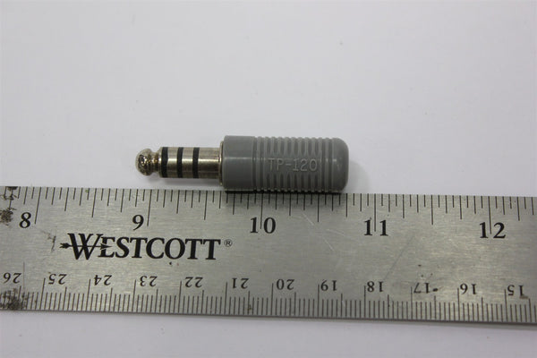 UNUSED AMPHENOL/NEXUS 4 CONDUCTOR AUDIO PHONE CONNECTOR PLUG TP-120