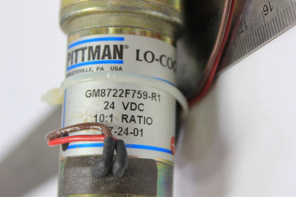 PITTMAN LO-COG DC GEARMOTOR GEAR MOTOR 24VDC 10:1 GM8722F759-R1