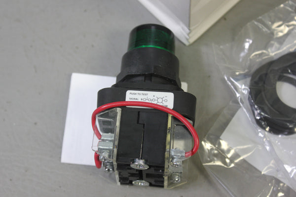 NEW ALLEN BRADLEY 30MM PILOT LIGHT 800H-QRT24G SER. F