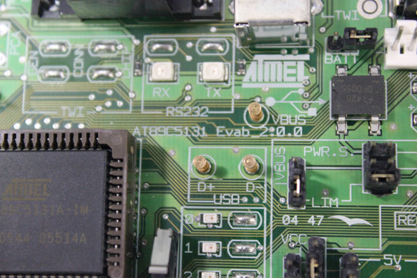 Atmel AT89C5131 Evab_2:0.0 Development Board