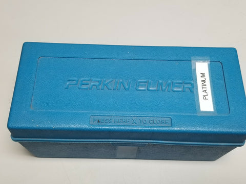 Perkin Elemer Platinum Pt Hollow Cathode Lamp 
