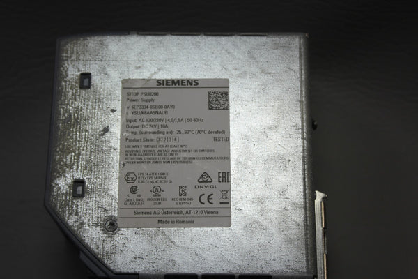 SIEMENS SITOP POWER SUPPLY P/N:  6EP1333-2BA20