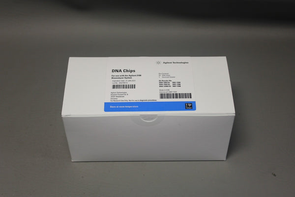 NEW BOX OF 25 AGILENT DNA CHIPS FOR 2100 BIOANALYZER 5067-1522