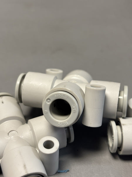 6- SMC KQ2TW08-00 4 Way Fitting Union Tee