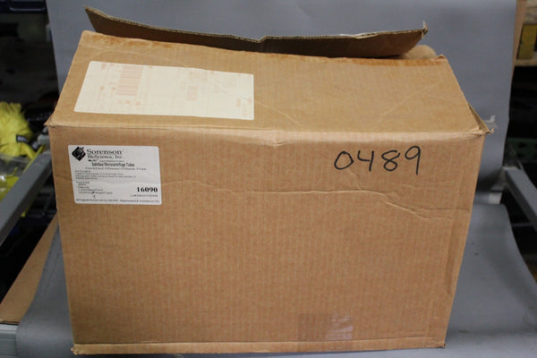 9,000 NEW SORENSON SAFESEAL GRADUATED MICRO CENTRIFUGE TUBES 0.65ml 16090
