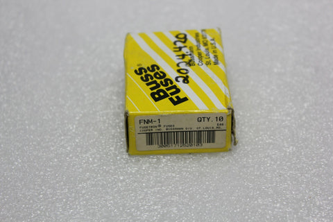 8 NEW IN BOX BUSS BUSSMANN FNM-1 FUSES