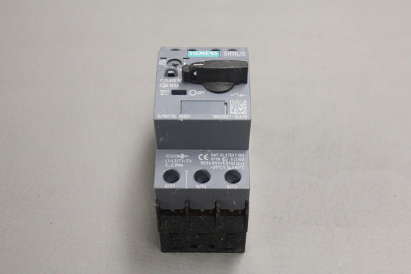 SIEMENS 3RV2021-1KA15 CIRCUIT BREAKER