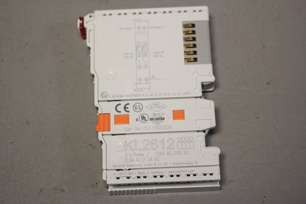 BECKHOFF I/O MODULE KL2612