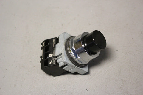 UNUSED SIEMENS 52PMBB1K BLACK PUSHBUTTON