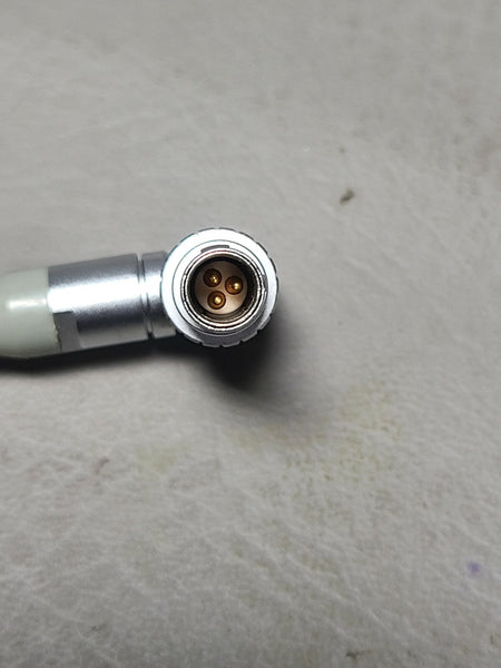 LEMO RIGHT ANGLE 3 PIN CONNECTOR CABLE ASSEMBLY FHG.0B