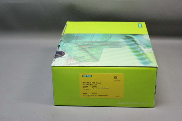 NEW BOX 50 BIO-RAD HARD-SHELL 384 WELL THIN WALL PCR PLATES 50uL HSP3805