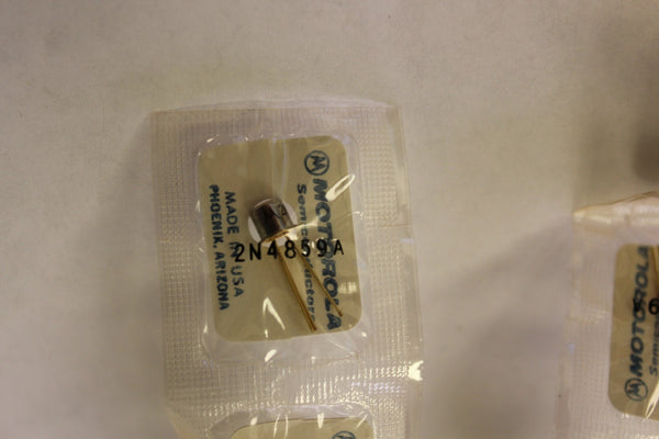 9  Motorola 2N4859A Gold Lead JFET Transistors
