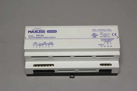MAXCESS MAGPOWR CLUTCH-BRAKE POWER SUPPLY  PS-24