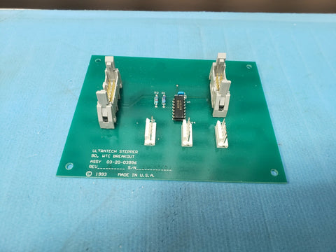 Ultratech Stepper WTC Breakout Board 03-20-03996 Rev A