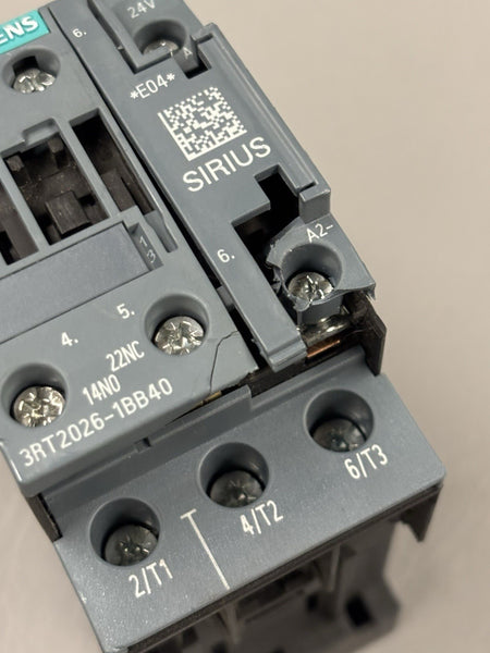 SIEMENS SIRIUS 3RT2026-1BB40 Contactor