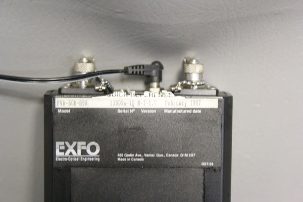 EXFO VARIABLE ATTENUATOR FVA-60B-B58