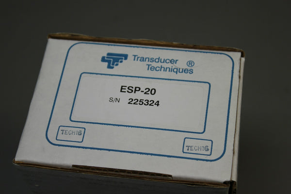NEW TRANSDUCER TECHNIQUES LOAD CELL 20KG ESP-20