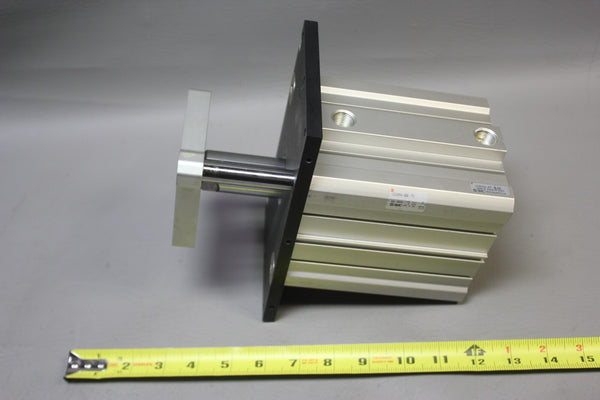 LARGE SMC PNEUMATIC GUIDED CYLINDER CDQMA100-75