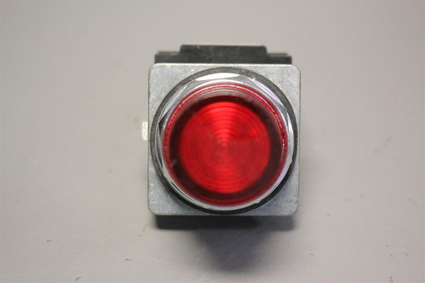 SIEMENS OIL TIGHT ILLUMINATED RED PILOT LIGHT 52PL4H2 W/52AATHN