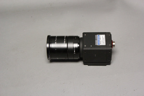 KEYENCE MACHINE VISION CAMERA WITH LENS  CA-HX200M  16x 2MEGA