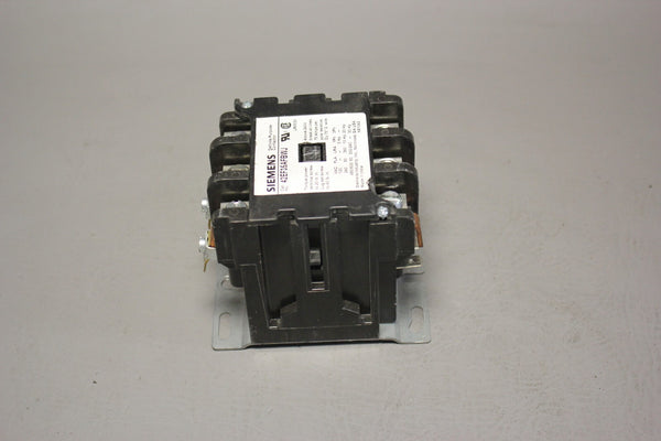 SIEMENS DEFINITE PURPOSE CONTACTOR 42EF35AFBWJ