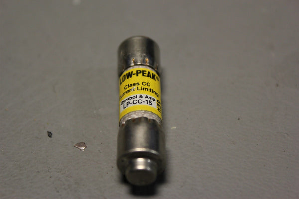 Lot of 10 BUSSMANN CURRENT LIMITING LP-CC-15