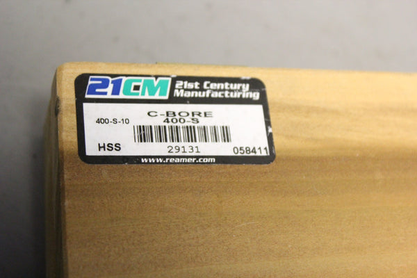 21ST CENTURY MANUFACTURING 400-S C-BORE COUNTERBORE SET 10 PIECE