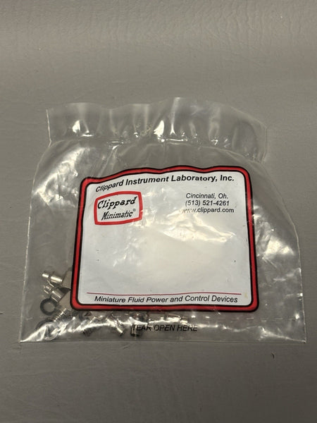 Pack of 5 Clippard Minimatic CTO-4 Barb Fittings