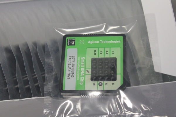 NEW BOX OF 21 AGILENT SMALL RNA CHIPS FOR 2100 BIOANALYZER 5067-1563
