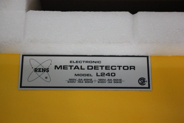 NEW RENS INDUSTRIAL METAL DETECTOR CONTROLLER L240