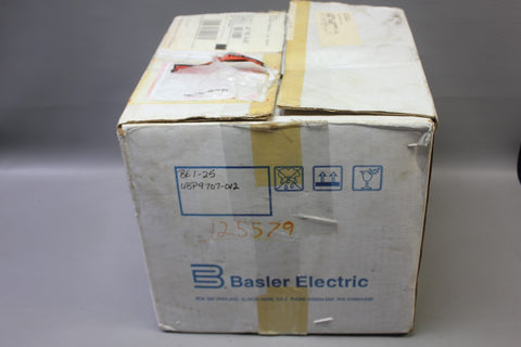NEW BASLER SOLID STATE PROTECTIVE RELAY SYNC-CHECK BE1-25