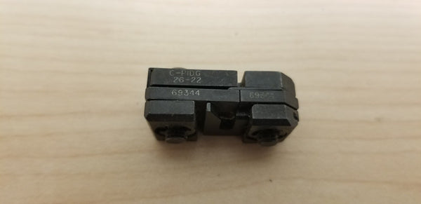 AMP Crimp Tool Die Set 69344 C PIDG 26-22 MOD E 