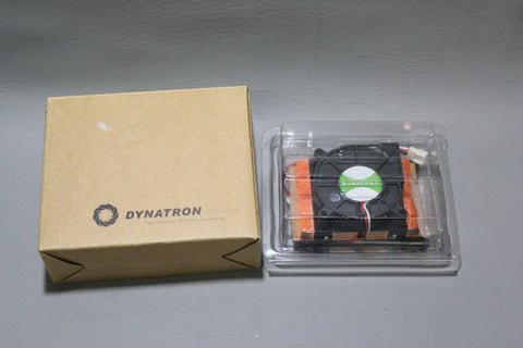 NEW DYNATRON MICROFIN CPU COOLER D32 180 DEGREE P4 1U ACTIVE RENTENTION TYPE