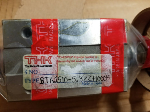 New THK Ball Screw BTK2510-5.322+1000LT Ballscrew 