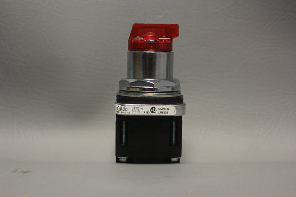 SIEMENS 52SA7AGN SELECTOR SWITCH 2 POSITION 120V