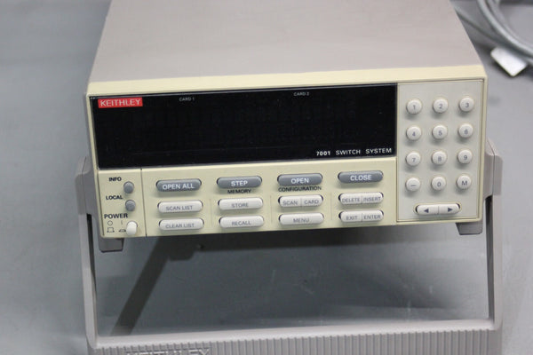KEITHLEY 7001 SWITCH SYSTEM WITH 7057 MODULE