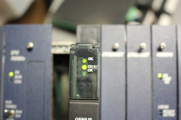 GE FANUC RX7i GENIUS BUS CONTROLLER PLC MODULE  IC687BEM731-AA