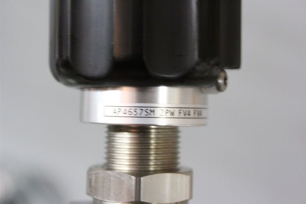 UNUSED AP TECH 316L STAINLESS STEEL MANUAL DIAPHRAGM VALVE AP4657SM 2PW FV4 FV4