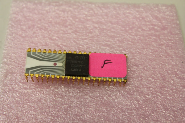Vintage AMI Gold/Grey Trace CPU Chip Processor (F)