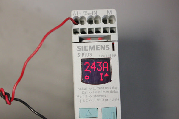 SIEMENS DIGITAL CURRENT MONITORING RELAY 3UG4622-2AW30