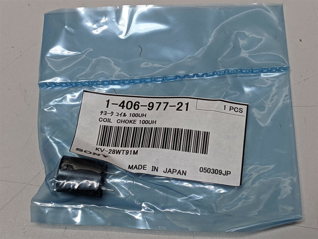 New SONY 1-406-977-21 Coil Choke 100UH Replacement Part for VCRs